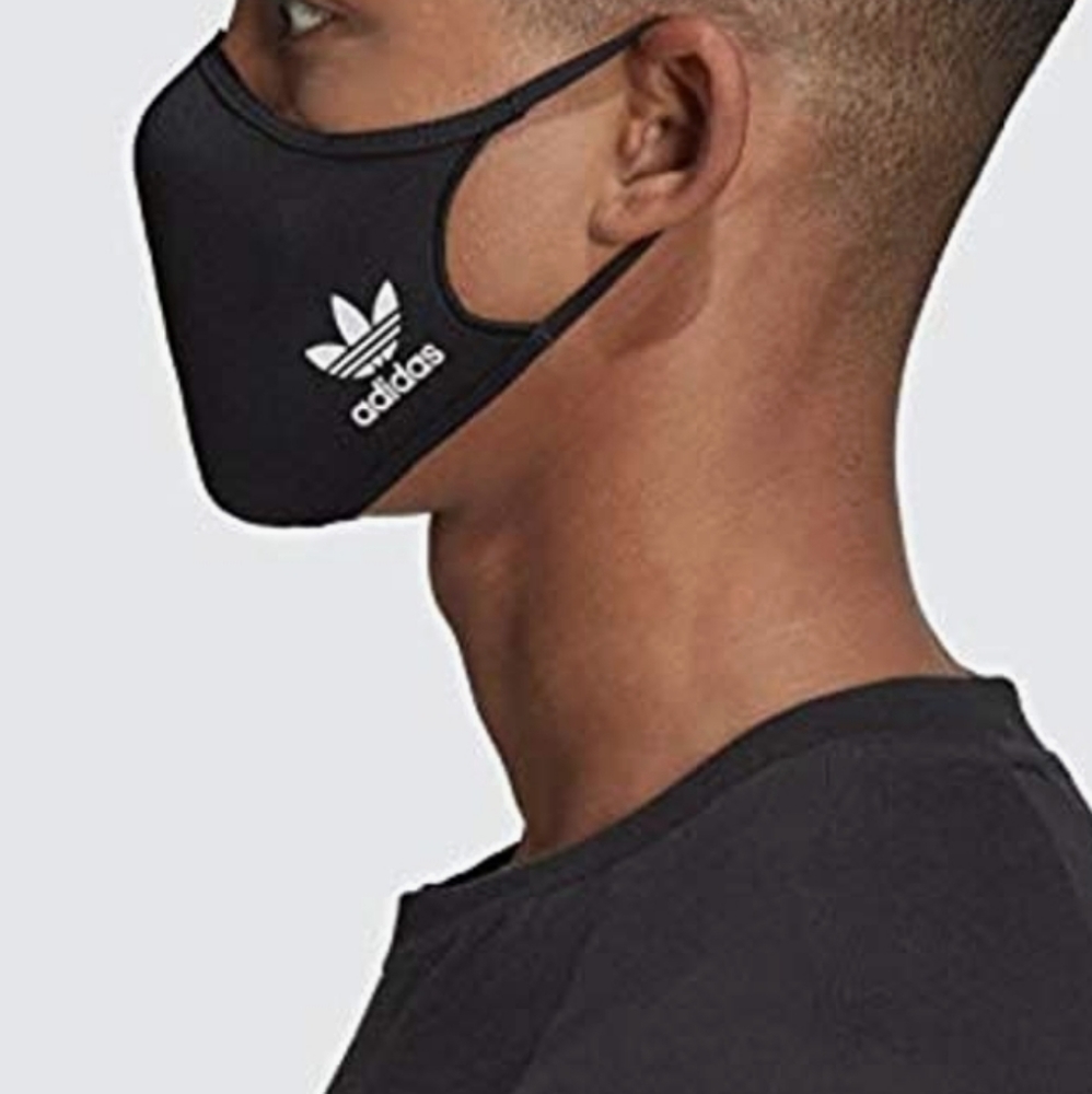 NWT Adidas 3 Pack Face Mask - Picture 7 of 8